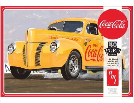 AMT 1/24 Ford Coupe Coca-Cola 1940 image