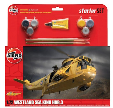 Airfix 1/72 Westland Sea King - Starter Set image