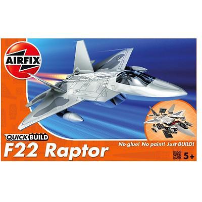 Airfix 1/72 F22 Raptor - Quickbuild Set (Lego Style) image