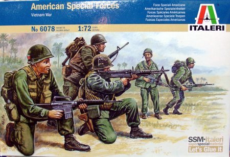 Italeri 1/72 American Special Forces Vietnam War image