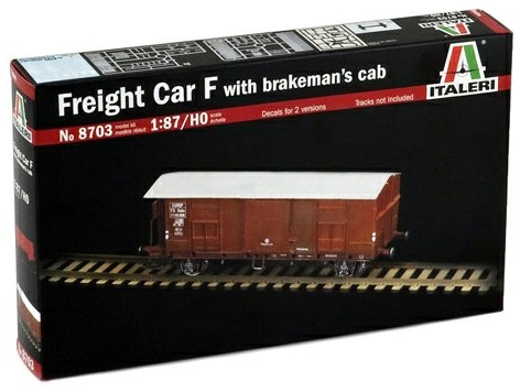 Italeri 1/87 Freight Car F with Brakeman's Cab (HO Scale) image