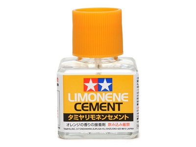 Tamiya Limonene Cement Odourless 40ml with Brush image