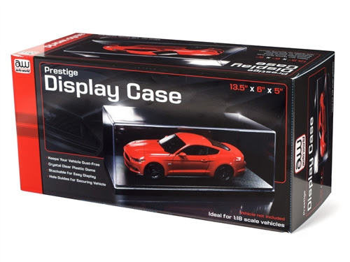 AMT 1/18 Plastic Display Case with Backdrop Included image