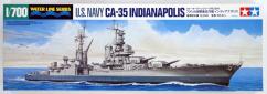 Tamiya 1/700 U.S Navy CA-35 Indianapolis image