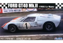 Fujimi 1/24 Ford GT40 MK II Le Mans 2nd Place 1966 (Hulme/ Miles) image