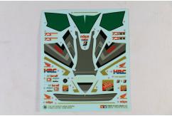 Tamiya 1/12 Honda NSR250 Cup Noodle Decal A Set image