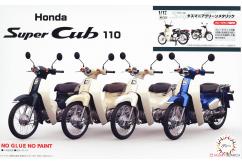 Fujimi 1/12 Honda Super Cub 110 (Tasmania Green Metallic) image