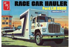 AMT 1/25 Ford LN 8000 Race Car Hauler image