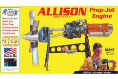 Atlantis Models 1/10 Allison 501-D13 Prop Jet Aircraft Engine image