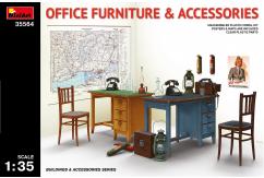 Miniart 1/35 Office Furniture & Accessories image