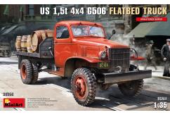 Miniart 1/35 US 1.5T 4x4 G506 Flatbed Truck image