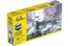 Heller 1/72 LCVP Landungsboot + Figures - Starter Kit image