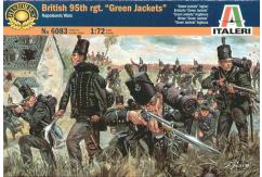 Italeri 1/72 British 95th Rgm "Green Jackets" Napoleonic Wars image