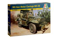 Italeri 1/35 M6 Gun Motor Carriage WC-55 image