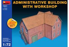Miniart 1/72 Administrative Building with Workshop image