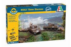 Italeri 1/72 Sherman M4 A3 - Fast Assembly Kit image