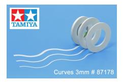 Tamiya Masking Tape for Curves 3mm image