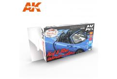 AK Interactive Auto Red & Blue Interior image