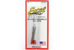 Excel 12 Assorted Micro Drill Bits image