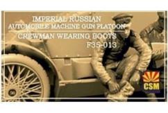 CSM 1/35 Imperial Russian Automobile Machine Gun Platoon Crewman wearing Boots image
