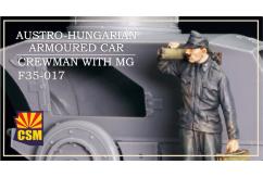 CSM 1/35 Austro Hungarian Armoured Car Crewman with MG image