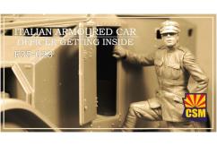 CSM 1/35 Italian Armoured Car Officer Getting Inside image