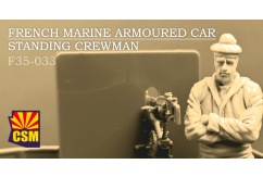CSM 1/35 French Marine Armoured Car Standing Crewman image