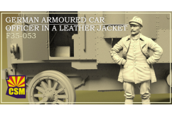 CSM 1/35 German Armoured Car Officer in a Leather Jacket image