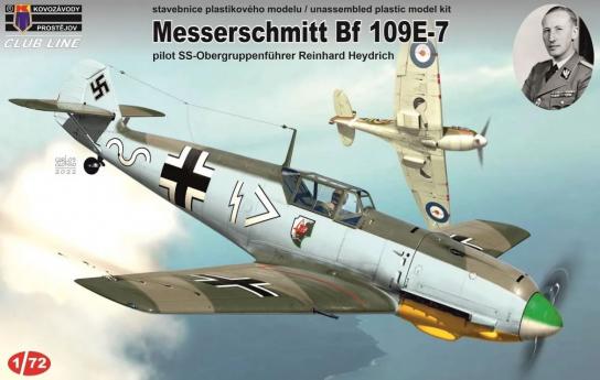 Kovozavody Prostejov 1/72 Messerschmitt Bf109E-7 'OR Heydrich' image