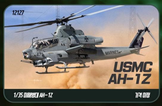 Academy 1/35 USMC AH-1Z Shark Mouth image
