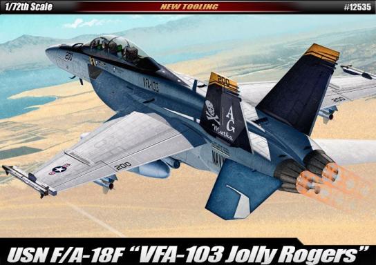 Academy 1/72 USN F/A-18F "VFA-103 Jolly Rogers" image