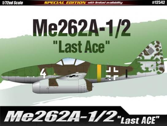 Academy 1/72 ME-262A-1/2 "Last Ace"  image