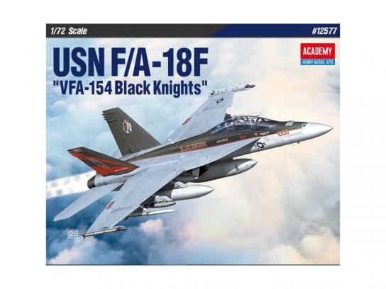 Academy 1/72 F/A-18F USN "VFA-154 Black Knights" image