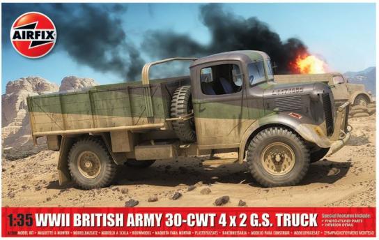 Airfix 1/35 WWII British Army 30-CWT 4x2 GS Truck image