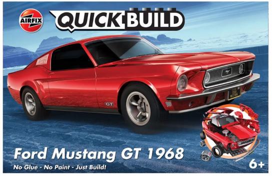 Airfix Ford Mustang GT 1968 - Quickbuild image