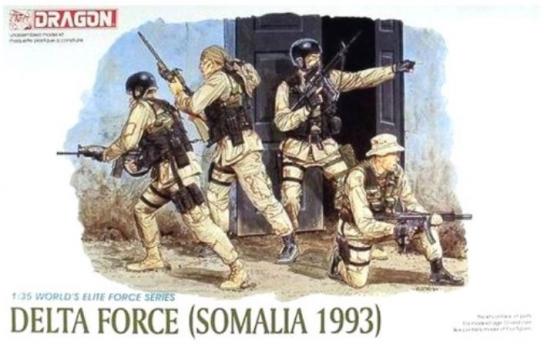 Dragon Models 1/35 U.S. Delta Force (Somalia 1993) image