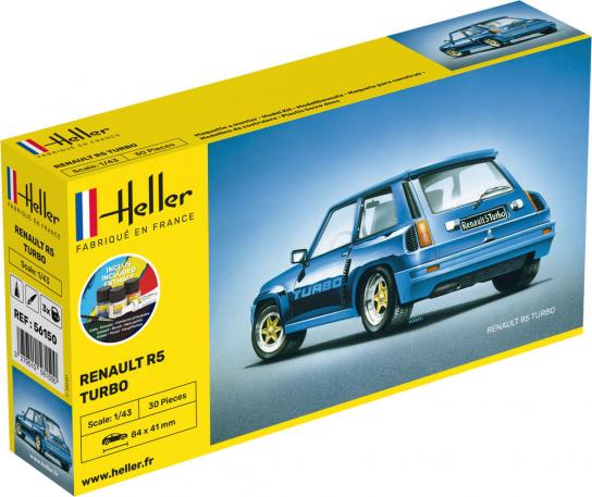 Heller 1/43 Renault R5 Turbo - Starter Kit image