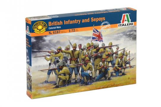 Italeri 1/72 British Infantry & Sepoys image