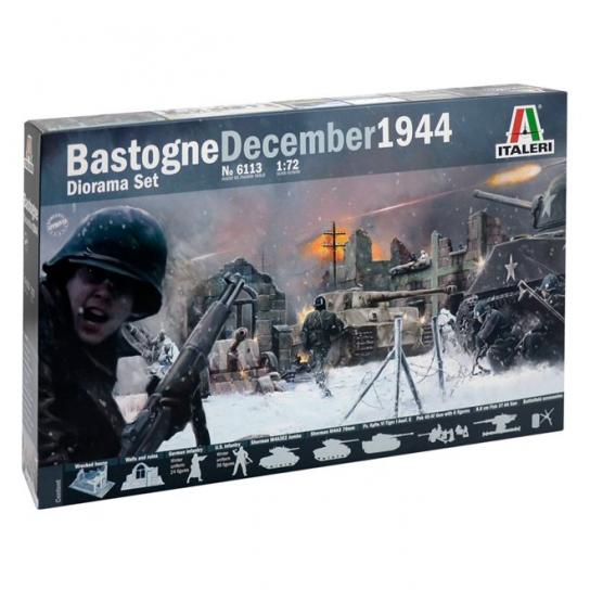 Italeri 1/72 Bastogne December 1944 Diorama Set image