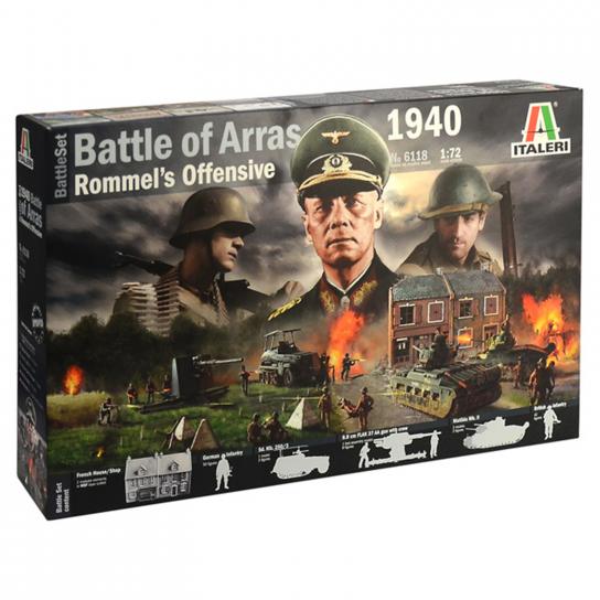 Italeri 1/72 Battle of Arras 1940 'Rommel's Offensive' Battle Set image