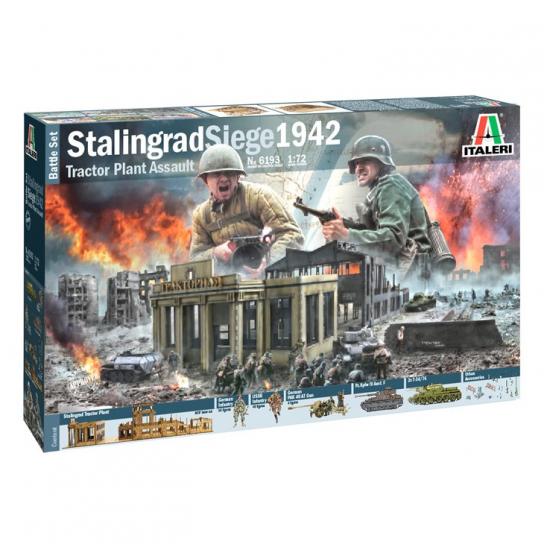 Italeri 1/72 Stalingrad Siege 1942 'Tractor Plant Assault' image