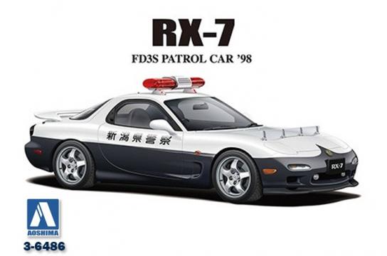 Aoshima 1/24 Mazda FD3S RX-7 IV Patrol Car '98 image