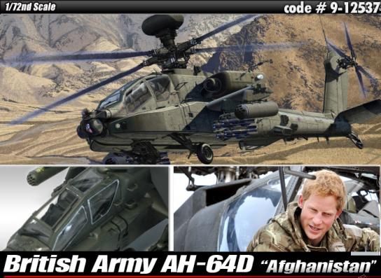 Academy 1/72 AH-64 Apache British Army "Afghanistan" image