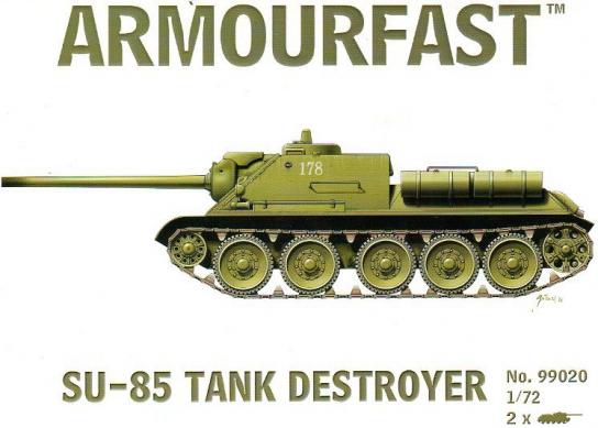 Armourfast 1/72 SU-85 Tank Destroyer image