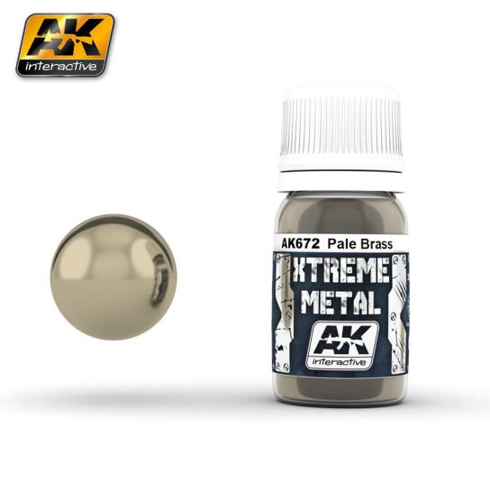 AK Interactive Xtreme Metal Pale Brass image