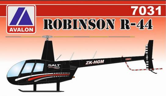 Avalon 1/72 Robinson R-44 Decals incl. ZK-HGM Salt Air image