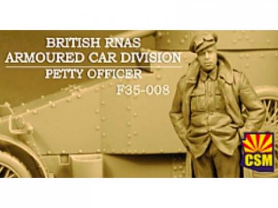 CSM 1/35 British RNAS Armoured Car Division PO Relief image