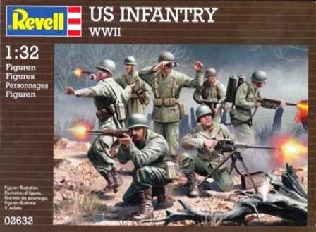 Revell 1/32 US Infantry WWII image