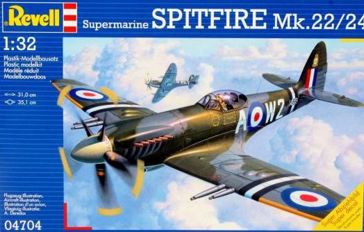 Revell 1/32 Spitfire Mk22/24 image