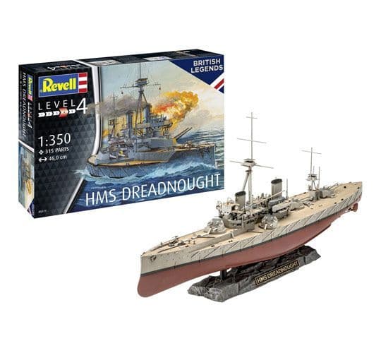 Revell 1/350 HMS Dreadnought image